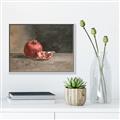 Picture of Pomegrenate Still Life II _GroupedProduct_Rectangle_Landscape_Canvas_Framed_