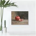 Picture of Pomegrenate Still Life II _GroupedProduct_Rectangle_Landscape_Canvas_Framed_