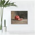 Picture of Pomegrenate Still Life II _GroupedProduct_Rectangle_Landscape_Canvas_Framed_