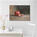 Picture of Pomegrenate Still Life II _GroupedProduct_Rectangle_Landscape_Canvas_Framed_