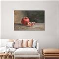 Picture of Pomegrenate Still Life II _GroupedProduct_Rectangle_Landscape_Canvas_Framed_