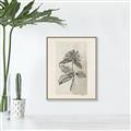 Picture of Vintage Flower II _GroupedProduct_Rectangle_Portrait_Canvas_Framed_