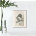 Picture of Vintage Flower II _GroupedProduct_Rectangle_Portrait_Canvas_Framed_