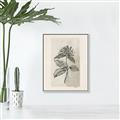 Picture of Vintage Flower II _GroupedProduct_Rectangle_Portrait_Canvas_Framed_