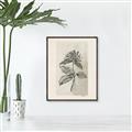 Picture of Vintage Flower II _GroupedProduct_Rectangle_Portrait_Canvas_Framed_