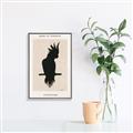 Picture of Vintage Cockatoo _GroupedProduct_Rectangle_Portrait_Canvas_Framed_