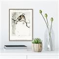 Picture of Chinoiserie Birds _GroupedProduct_Rectangle_Portrait_Canvas_Framed_