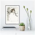 Picture of Chinoiserie Birds _GroupedProduct_Rectangle_Portrait_Canvas_Framed_