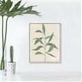 Picture of Swaying Foliage V _GroupedProduct_Rectangle_Portrait_Canvas_Framed_