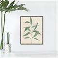 Picture of Swaying Foliage V _GroupedProduct_Rectangle_Portrait_Canvas_Framed_