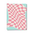 Picture of Pink Checkered Symphony _GroupedProduct_Rectangle_Portrait_Canvas_