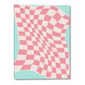 Picture of Pink Checkered Symphony _GroupedProduct_Rectangle_Portrait_Canvas_