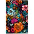 Picture of Chromatic Meadow of Flowers _GroupedProduct_Rectangle_Portrait_Canvas_