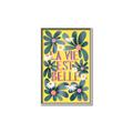 Picture of La Vie Est Belle Foliage _GroupedProduct_Rectangle_Portrait_Canvas_Framed_