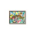 Picture of Vibrant Fusion Jaguar _GroupedProduct_Rectangle_Landscape_Canvas_Framed_