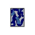 Picture of Constellation of Blue Strokes _GroupedProduct_Rectangle_Portrait_Canvas_Framed_