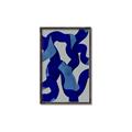 Picture of Constellation of Blue Strokes _GroupedProduct_Rectangle_Portrait_Canvas_Framed_