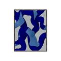 Picture of Constellation of Blue Strokes _GroupedProduct_Rectangle_Portrait_Canvas_Framed_