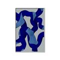 Picture of Constellation of Blue Strokes _GroupedProduct_Rectangle_Portrait_Canvas_Framed_