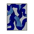 Picture of Constellation of Blue Strokes _GroupedProduct_Rectangle_Portrait_Canvas_Framed_