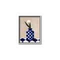 Picture of Kaleidoscopic Vase _GroupedProduct_Rectangle_Portrait_Canvas_Framed_