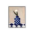 Picture of Kaleidoscopic Vase _GroupedProduct_Rectangle_Portrait_Canvas_Framed_