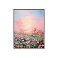 Picture of Ethereal Pink Sunrise _GroupedProduct_Rectangle_Portrait_Canvas_Framed_