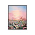 Picture of Ethereal Pink Sunrise _GroupedProduct_Rectangle_Portrait_Canvas_Framed_