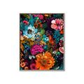 Picture of Chromatic Meadow of Flowers _GroupedProduct_Rectangle_Portrait_Canvas_Framed_
