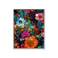 Picture of Chromatic Meadow of Flowers _GroupedProduct_Rectangle_Portrait_Canvas_Framed_