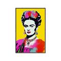 Picture of Botanical Bliss of Frida _GroupedProduct_Rectangle_Portrait_Canvas_Framed_