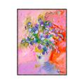 Picture of Petals in Pink Bloom  _GroupedProduct_Rectangle_Portrait_Canvas_Framed_