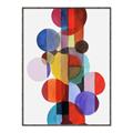 Picture of Geometric Graffiti _GroupedProduct_Rectangle_Portrait_Canvas_Framed_