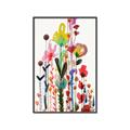 Picture of Eclectic Floral Canvas I _GroupedProduct_Rectangle_Portrait_Canvas_Framed_