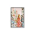 Picture of Eclectic Floral Canvas II _GroupedProduct_Rectangle_Portrait_Canvas_Framed_