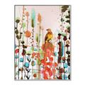 Picture of Eclectic Floral Canvas II _GroupedProduct_Rectangle_Portrait_Canvas_Framed_