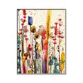 Picture of Eclectic Floral Canvas III _GroupedProduct_Rectangle_Portrait_Canvas_Framed_
