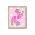 Picture of Pink Roller Skates _GroupedProduct_Rectangle_Portrait_Framed_Matted_