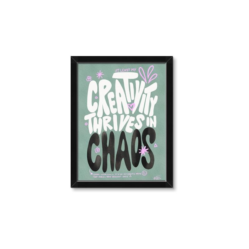Picture of Whimsical Creative Chaos _GroupedProduct_Rectangle_Portrait_Framed_Matted_