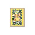 Picture of La Vie Est Belle Foliage _GroupedProduct_Rectangle_Portrait_Framed_Matted_