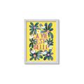 Picture of La Vie Est Belle Foliage _GroupedProduct_Rectangle_Portrait_Framed_Matted_