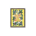 Picture of La Vie Est Belle Foliage _GroupedProduct_Rectangle_Portrait_Framed_Matted_