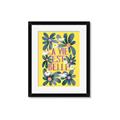 Picture of La Vie Est Belle Foliage _GroupedProduct_Rectangle_Portrait_Framed_Matted_