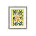 Picture of La Vie Est Belle Foliage _GroupedProduct_Rectangle_Portrait_Framed_Matted_