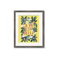 Picture of La Vie Est Belle Foliage _GroupedProduct_Rectangle_Portrait_Framed_Matted_