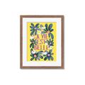 Picture of La Vie Est Belle Foliage _GroupedProduct_Rectangle_Portrait_Framed_Matted_