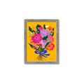 Picture of Red Chromatic Flowers _GroupedProduct_Rectangle_Portrait_Framed_Matted_
