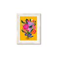 Picture of Red Chromatic Flowers _GroupedProduct_Rectangle_Portrait_Framed_Matted_