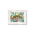 Picture of Vibrant Fusion Jaguar _GroupedProduct_Rectangle_Landscape_Framed_Matted_