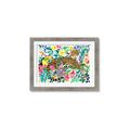 Picture of Vibrant Fusion Jaguar _GroupedProduct_Rectangle_Landscape_Framed_Matted_